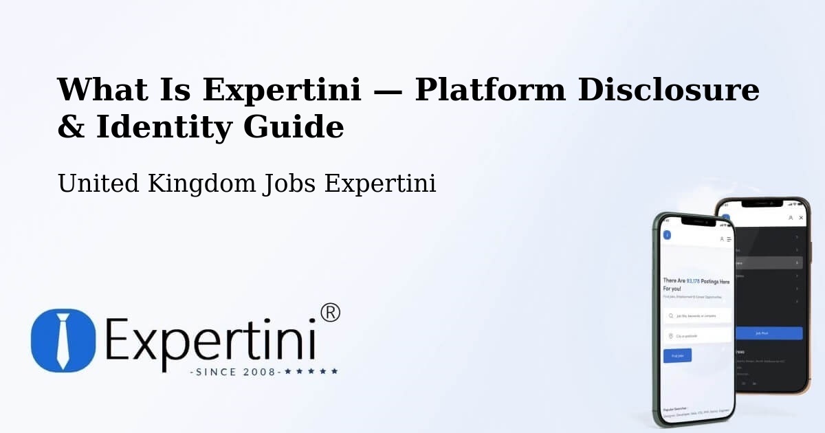 What Is Expertini — Platform Disclosure & Identity Guide – Crofty